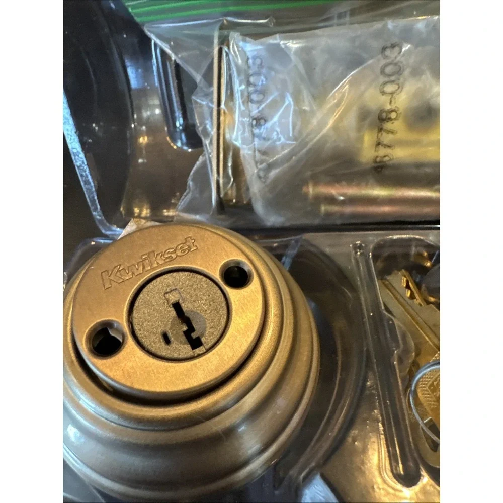 Kwikset‎ Juno SmartKeydouble Sided Deadbolt Satin Nickel